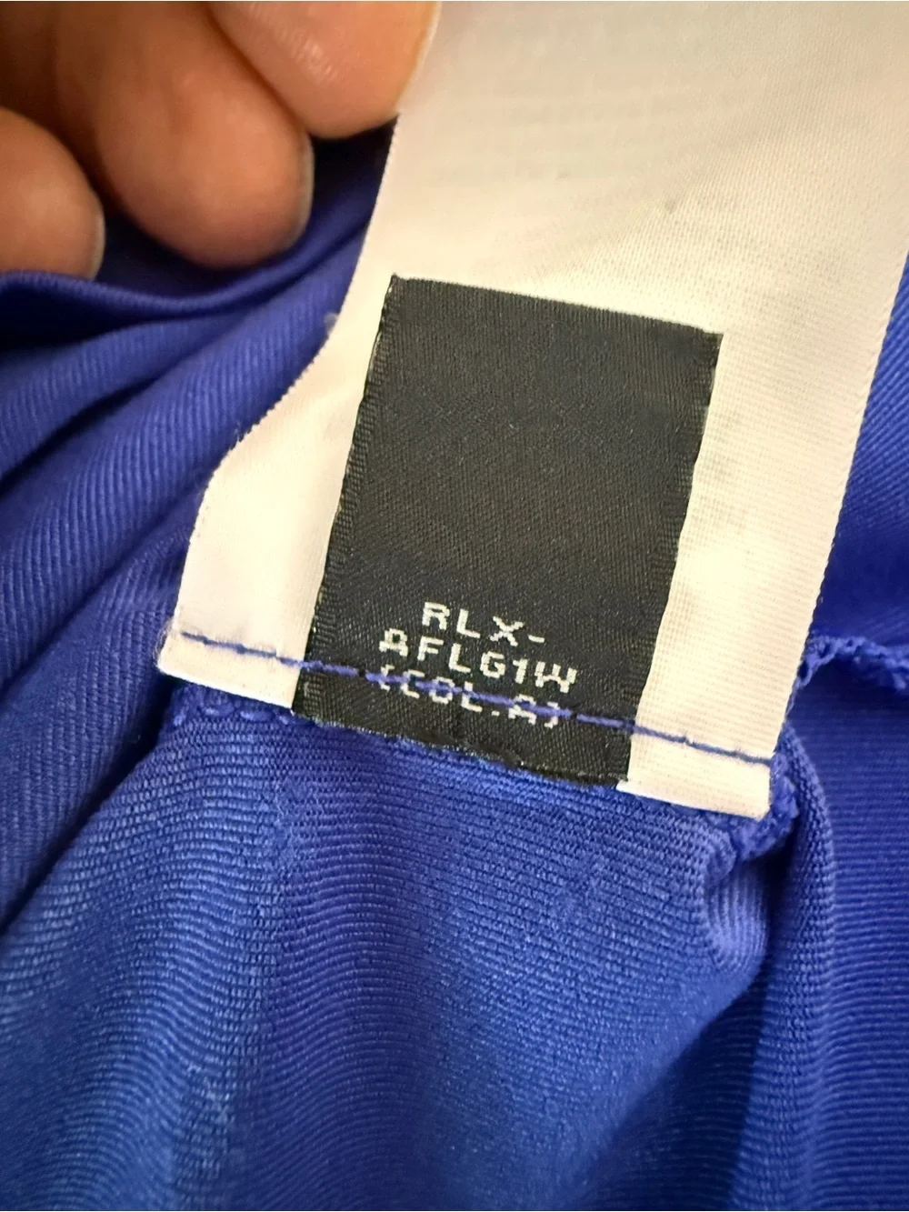 Ralph Lauren Men's Polo - Royal Blue LACC US Open